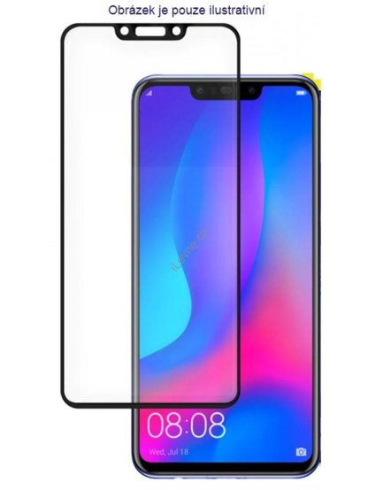 5D tvrzené sklo Huawei P30 Black (FULL GLUE)