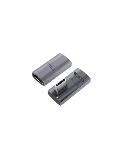 Adaptér USB-C samec-samice, úhlový, 240 W, 40 Gb/s, USB4 Gen 3.2
