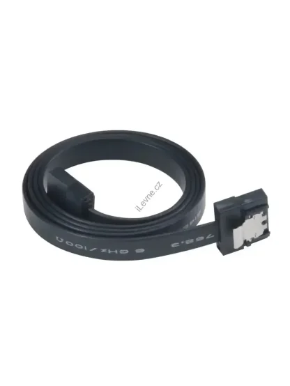 AKASA kabel 7pin SATA III na 7pin SATA III / AK-CBSA05-30BK / černý / 30cm