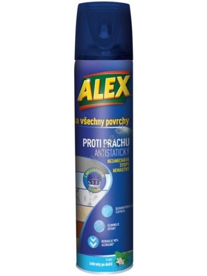 Alex - proti prachu na všechny povrchy, aerosol, 400 ml