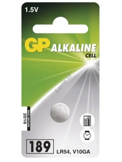Alkalická baterie GP LR54 (189)-1ks