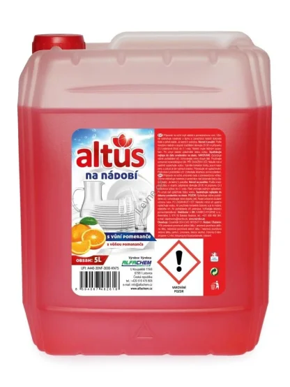 ALTUS Na nádobí Pomeranč 5 l