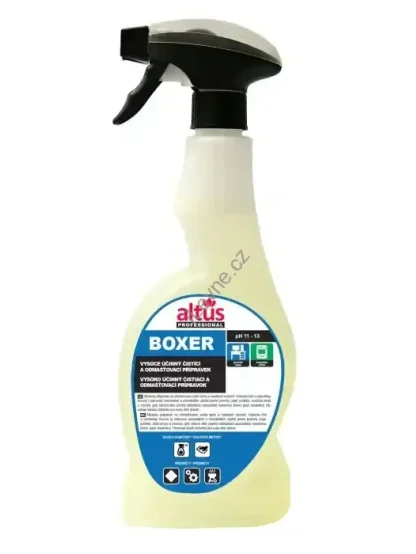 ALTUS Professional BOXER čisticí a odmašťovací přípravek 750 ml rozprašovač