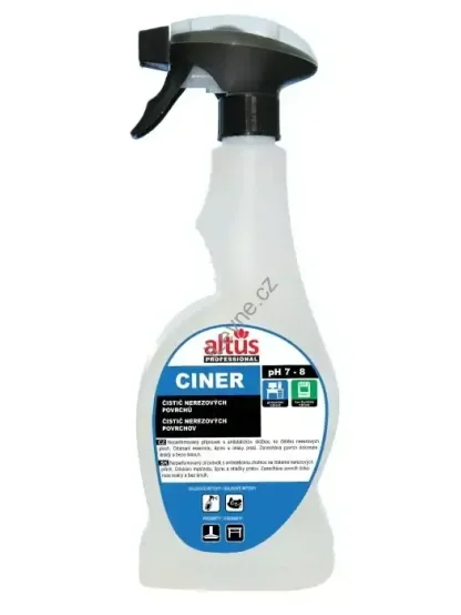 ALTUS Professional CINER čistič nerezu 750 ml rozprašovač