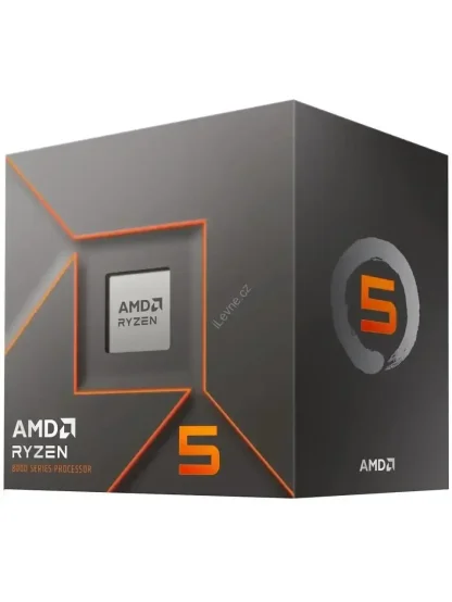 Ryzen 5 8400F / LGA AM5 / max. 4,7GHz / 6C/12T / 22MB / 65W TDP / bez VGA / BOX vč. chladiče Wraith Stealth