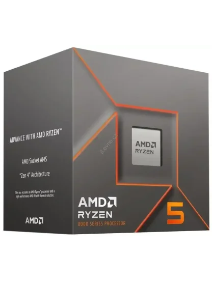 Ryzen 5 8400F / LGA AM5 / max. 4,7GHz / 6C/12T / 22MB / 65W TDP / bez VGA / BOX vč. chladiče Wraith Stealth