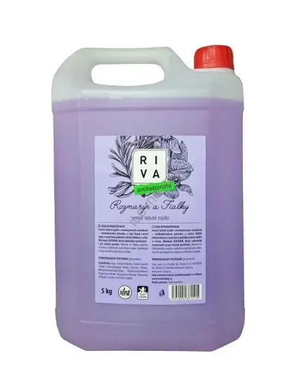 Antibakteriální tekuté mýdlo RIVA s glycerinem, 5kg