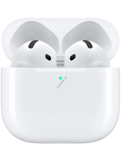 Apple AirPods 4 (2024) / bezdrátová sluchátka / bílá