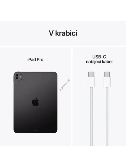 Apple iPad Pro 11" (2024) / 256GB / M4 / WiFi / Vesmírně černý