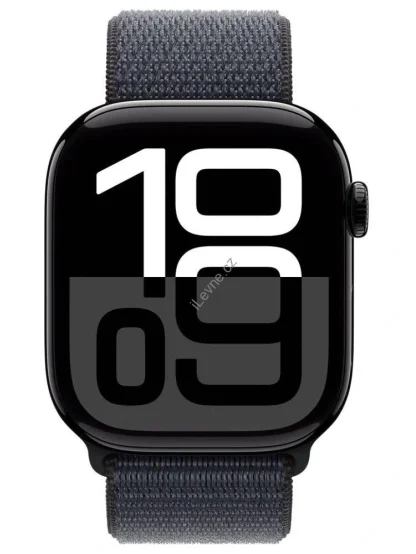 Apple Watch Series 10 GPS + Cellular 46mm Klavírně černý hliník s inkoustovým provlékacím řemínkem