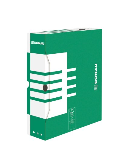 archivační box A4/120 mm lepenka, zelený