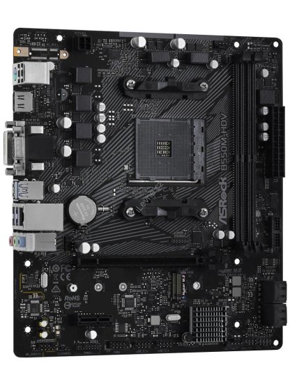 ASRock B550M-HDV / AM4 / 2x DDR4 DIMM / VGA / DVI-D / HDMI / M.2 / mATX