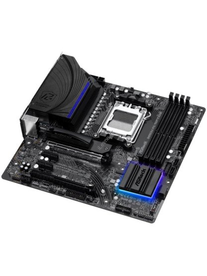 ASRock B650M PG Riptide / AMD B650 / AM5 / 4x DDR5 DIMM / 2x M.2 / HDMI / DP / USB-C / mATX