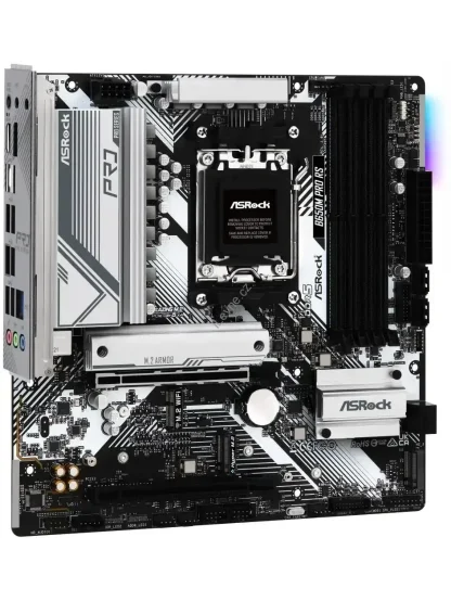 ASRock B650M Pro RS / AMD B650 / AM5 / 4x DDR5 DIMM / 3x M.2 / HDMI / DP / USB-C / mATX
