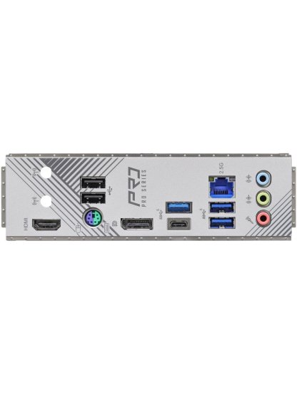 ASRock B760M Pro RS / Intel B760 / LGA1700 / 4x DDR5 DIMM / 3x M.2 / HDMI / DP / USB-C / mATX