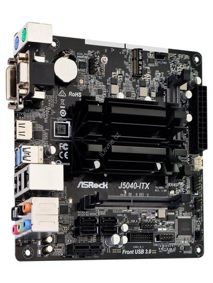 ASRock J5040-ITX / Gemini Lake R / Pentium J5040 / 2x DDR4 SO-DIMM / D-Sub / DVI-D / HDMI / Mini-ITX
