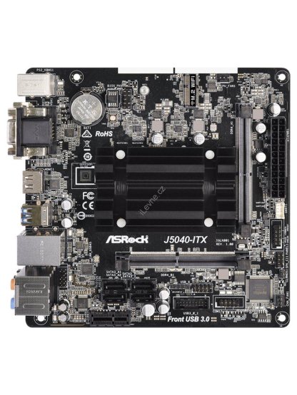 ASRock J5040-ITX / Gemini Lake R / Pentium J5040 / 2x DDR4 SO-DIMM / D-Sub / DVI-D / HDMI / Mini-ITX