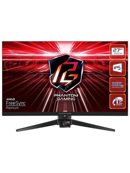 Asrock monitor PG27FF1A 27" / IPS / 1920x1080 / 165Hz/ 250cd/m2 / 1ms / 8bit/DP/ 2x HDMI/Free-sync/repro/VESA