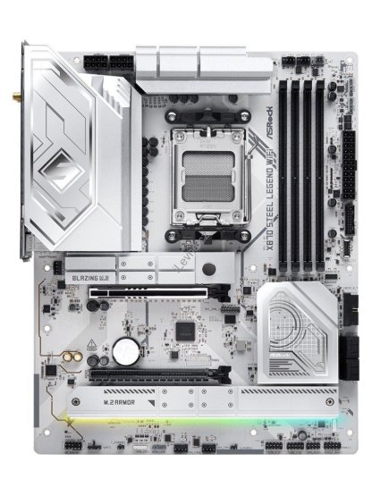 ASRock X870 Steel Legend WiFi/ AMD X870/ AM5/ 4x DDR5 DIMM/ 3x M.2/ HDMI/ USB-C/ Wifi