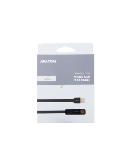 AVACOM MIC-40K kabel USB - Micro USB, 40cm, černá