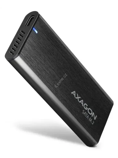 AXAGON box na M.2 SSD / EEM2-SBC / USB-C / USB 3.2 Gen2 / kabel 20cm USB-C na USB-A