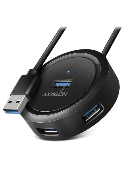 AXAGON hub USB-A / HUE-P1AL / USB 3.2 Gen1 / 4x USB-A / 1,2m
