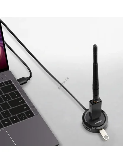 AXAGON hub USB-A / HUE-P1AL / USB 3.2 Gen1 / 4x USB-A / 1,2m