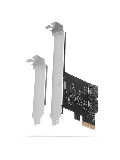 AXAGON PCES-SA2N, PCIe řadič - 2x interní SATA 6G port, ASM1061, SP & LP