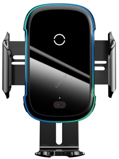 Baseus WXHW03-01 Light Electric Držák do Auta s Bezdrátovým Nabíjením 15w Black