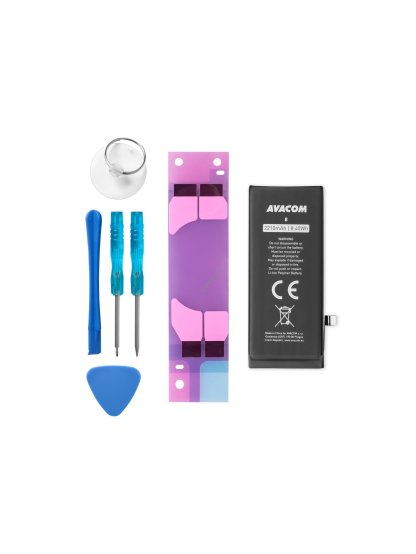 Baterie pro Apple iPhone 8 - vysokokapacitní, Li-Ion 3,82V 2210mAh (náhrada 616-00357)