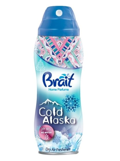 Brait Cold Alaska suchý osvěžovač vzduchu sprej 300 ml