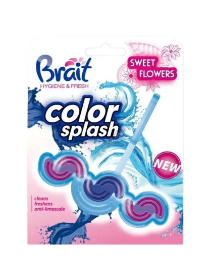 Brait WC blok Color Splash Sweet Flowers 45 g