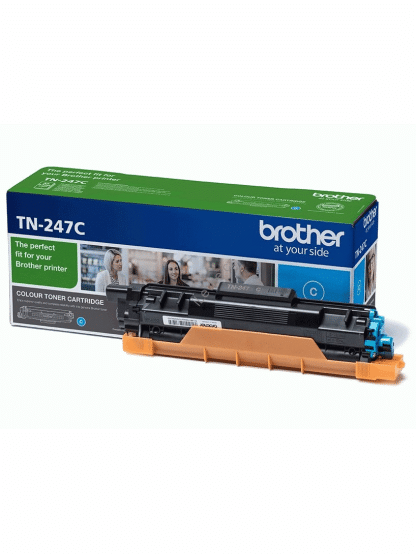 BROTHER tonerová kazeta TN-247C/ DCP-L3550CDW/ HL-L3210CW/ MFC-L3730CDN/ 2300 stran/ modrý