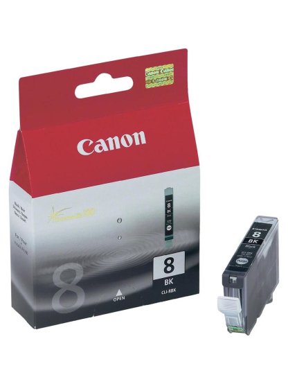 Canon inkoustová náplň CLI-8Bk/ černá