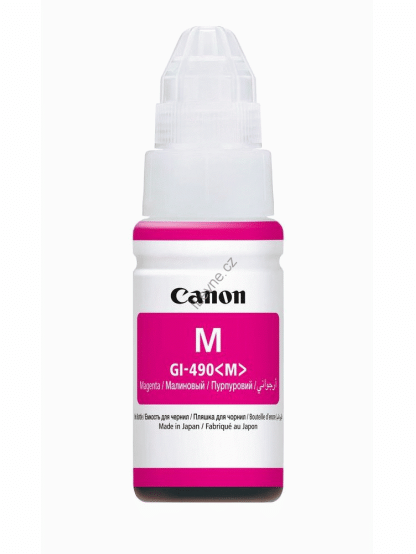 Canon inkoustová náplň GI-490M/ Magenta