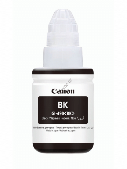 Canon inkoustová náplň GI-490PGBK/ Černá