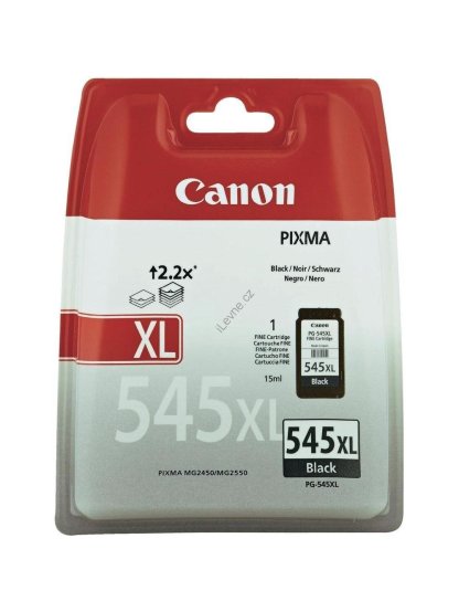 Canon inkoustová náplň PG-545 XL černá