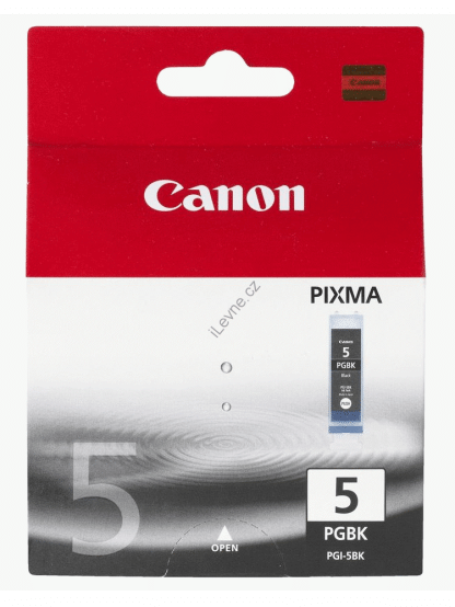 Canon inkoustová náplň PGI-5Bk/ černá