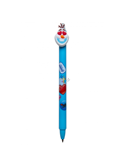 Colorino gumovatelné pero EMOJI, modrá náplň