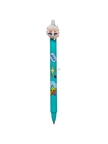 Colorino gumovatelné pero EMOJI, modrá náplň