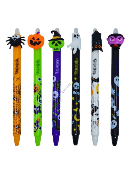 Colorino gumovatelné pero - Halloween, modrá náplň