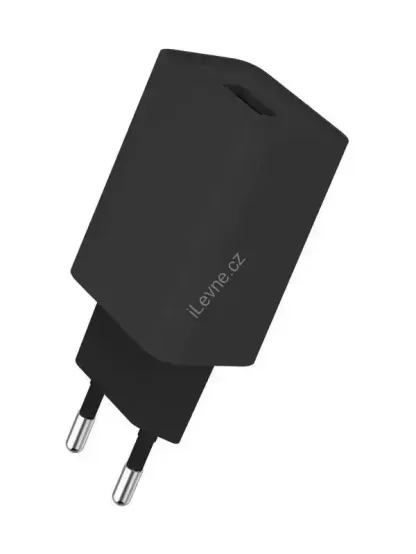 COLORWAY 1x USB/ síťová nabíječka/ 18W/ Quick Charge/ Černá