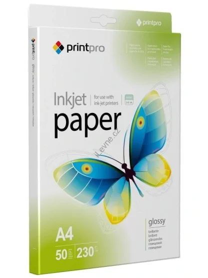 fotopapír Print Pro lesklý 230g/m2/ A4/ 50 listů