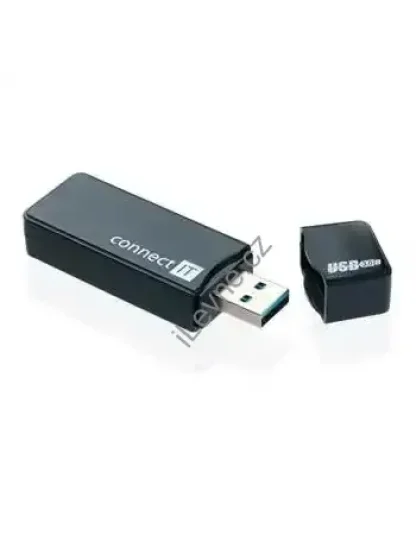 CONNECT IT USB 3.0 čtečka karet GEAR černá