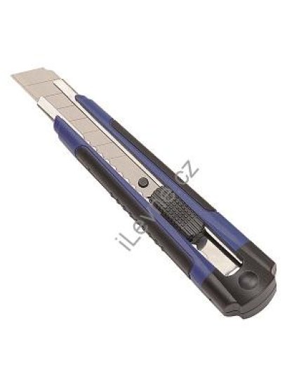 Dahle ALLROUND odlamovací nůž, čepel 18 mm, 8 čepelí, 2 náhr. nože, modro-černý