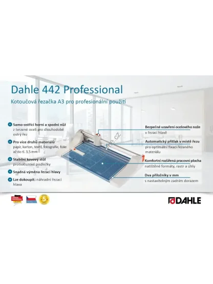 řezačka kotoučová 442 Professional, 510 mm, 3,5 mm, A3