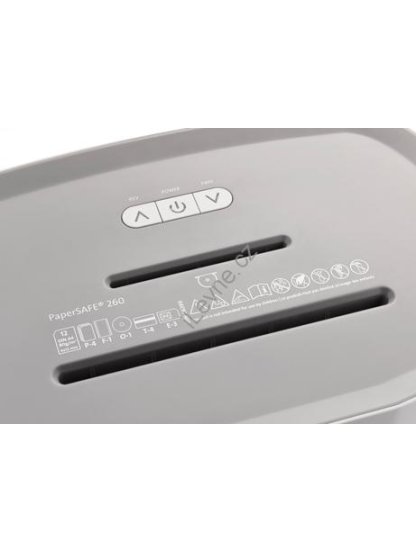 skartovač PaperSAFE® 260, 12 listů, 4 x 12 mm, 25 l