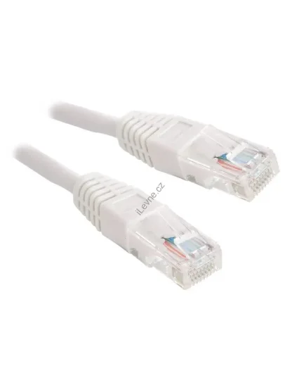DATACOM Patch kabel UTP CAT5E 5m bílý