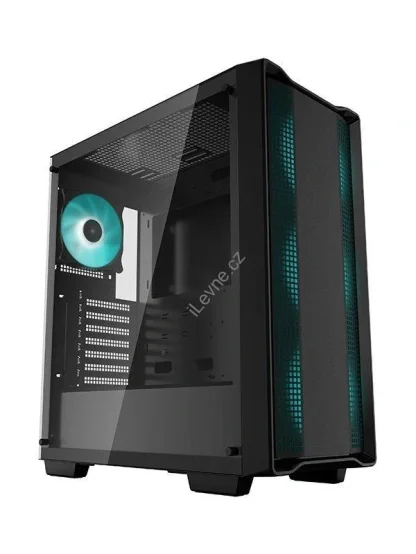 DEEPCOOL skříň CC560 V2 / ATX / 4x120 mm fan / USB 3.0 / USB 2.0 / černá