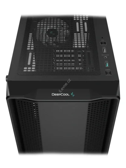DEEPCOOL skříň CC560 V2 / ATX / 4x120 mm fan / USB 3.0 / USB 2.0 / černá